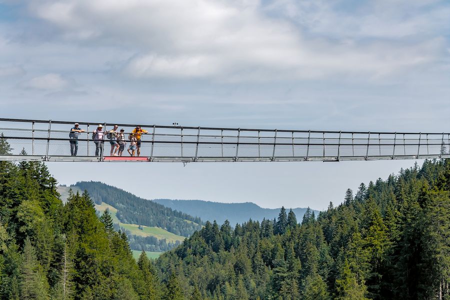 Sattel-Hochstuckli AG Hängebrücke 