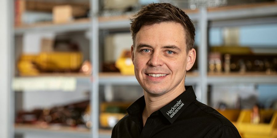 Florian Heckmeier, Geschäftsführer der Heckmeier Gebäudetechnik GmbH