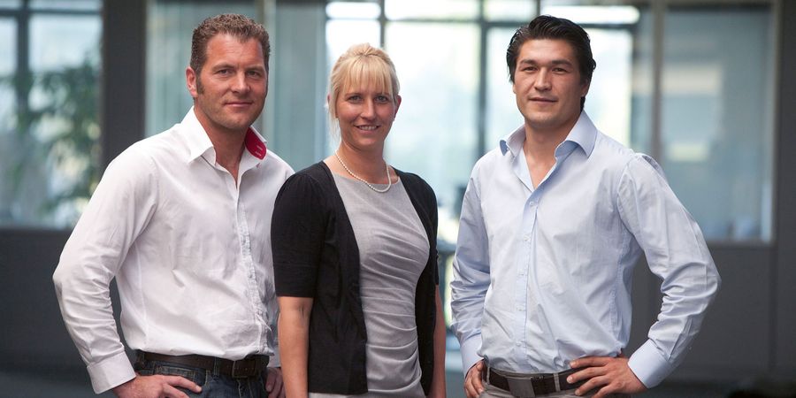 Die Geschäftsleitung des Unternehmens, bestehend aus Christoph Zimmermann, Alexandra Rosenberg und Tassilo Hibler (v.l.n.r.) Die Geschäftsleitung des Unternehmens, bestehend aus Christoph Zimmermann, Alexandra Rosenberg und Tassilo Hibler (v.l.n.r.)