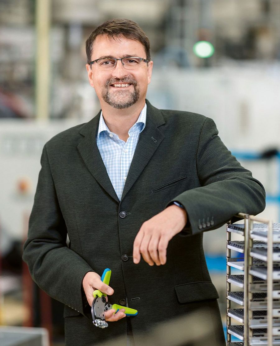Sascha Zmiskol, Geschäftsführer der Rennsteig Werkzeuge GmbH Sascha Zmiskol, Geschäftsführer der Rennsteig Werkzeuge GmbH