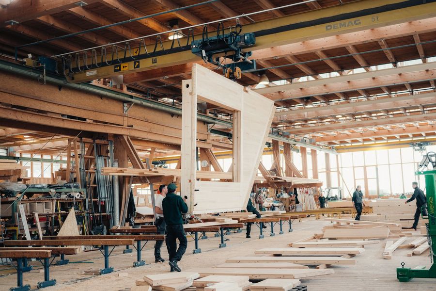 Sohm HolzBautechnik GmbH Produktion Sohm HolzBautechnik GmbH Produktion