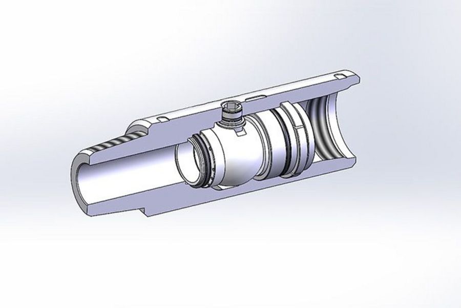 ITAG Valves Engineering GmbH Baugruppe Schnitt