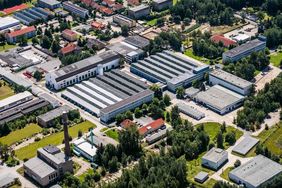 Der Firmensitz von PRETTL Electronics im sächsischen Radeberg