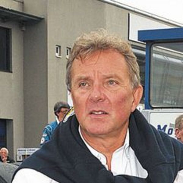Wiechers Geschäftsführer Wolfgang Kruse beim Rennen in Oschersleben