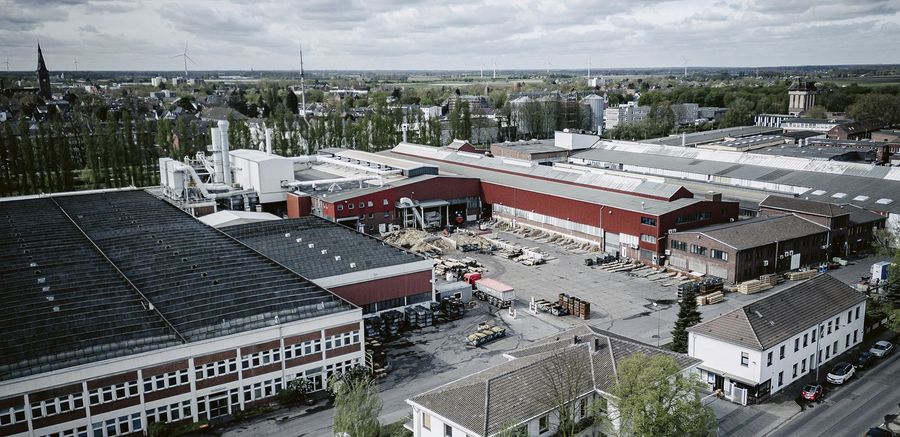 Standort Dülken: Seit 1941 produziert OTTO FUCHS hier hochwertige Messingprodukte für internationale Märkte
