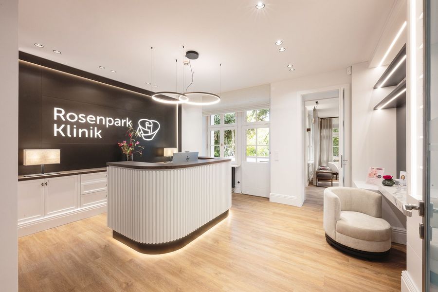 Rosenparkklinik GmbH Empfangsbereich