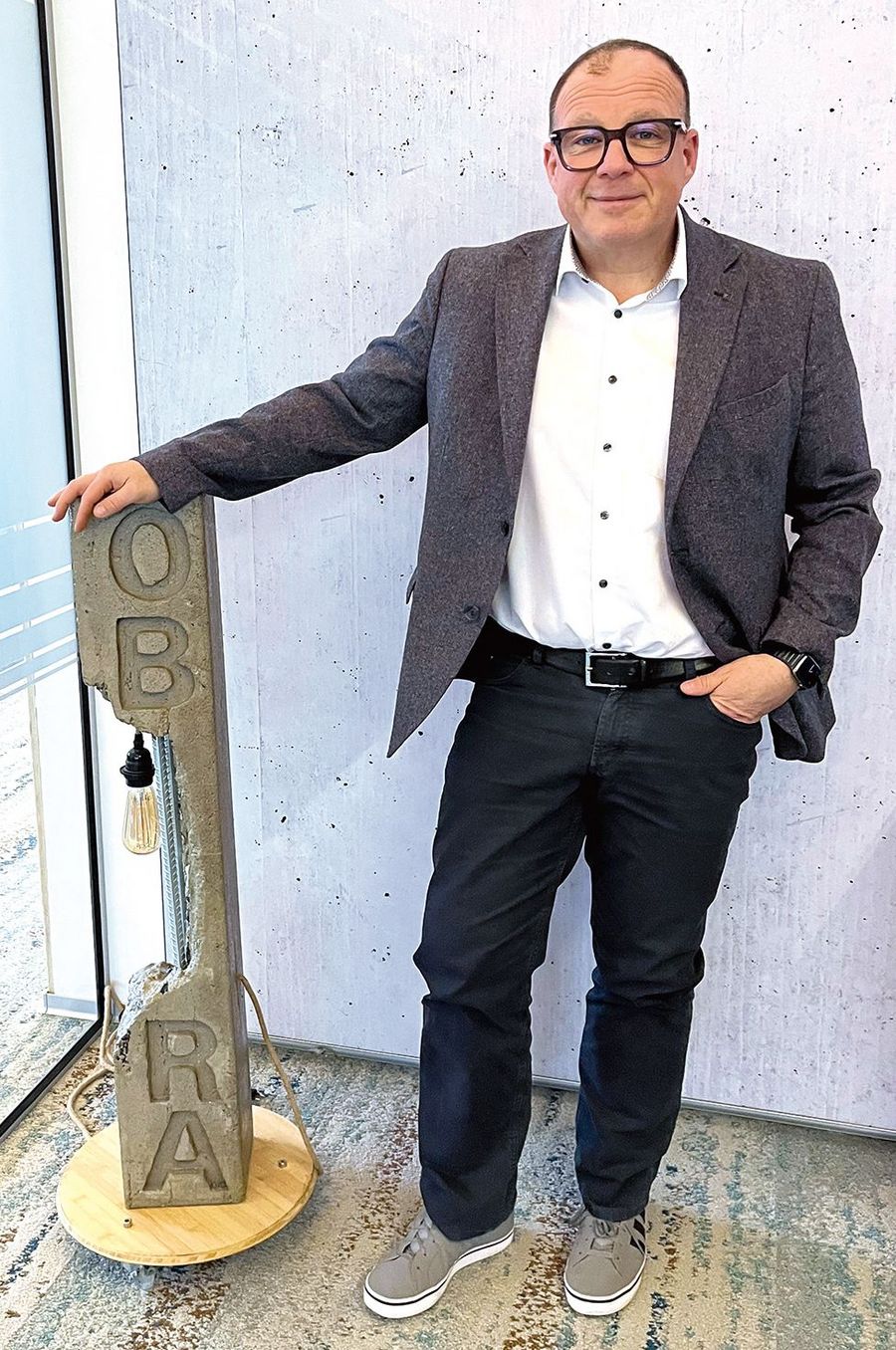 Martin Weihe, Geschäftsführer der Obra Bautenschutz GmbH Martin Weihe, Geschäftsführer der Obra Bautenschutz GmbH