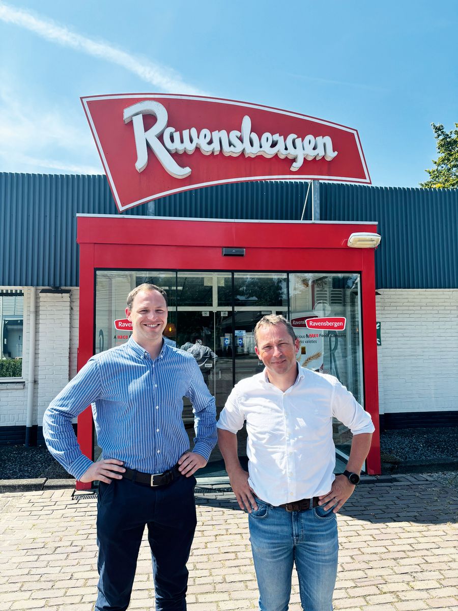 Christophe Thys, Geschäftsführer und Nieco de Wit, Manager für Forschung und Entwicklung der Ravensbergen B.V. Christophe Thys, Geschäftsführer und Nieco de Wit, Manager für Forschung und Entwicklung der Ravensbergen B.V.