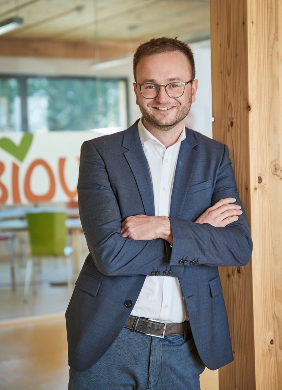 Karsten Lindlein, Geschäftsführer der Biovegan GmbH Karsten Lindlein, Geschäftsführer der Biovegan GmbH