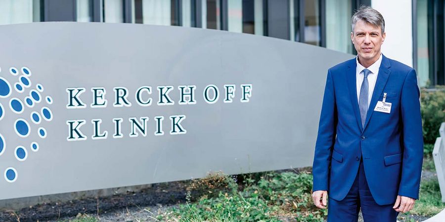 Matthias Müller ist Kaufmännischer Geschäftsführer der Kerckhoff-Klinik GmbH