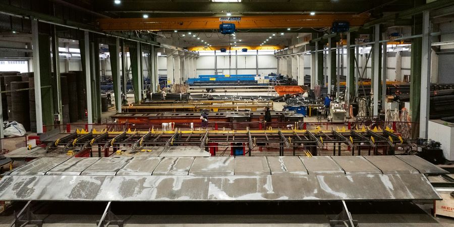 Mindener Stahlhandel GmbH Produktionshalle 