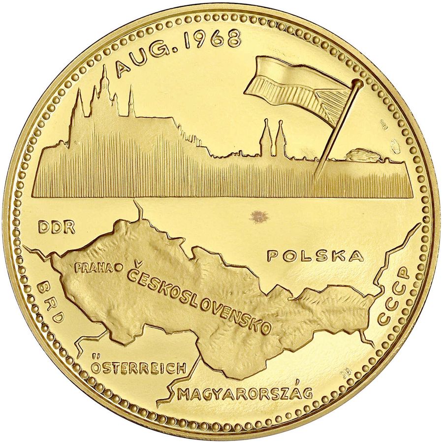 Teutoburger Münzauktion GmbH Dubček-Münze
