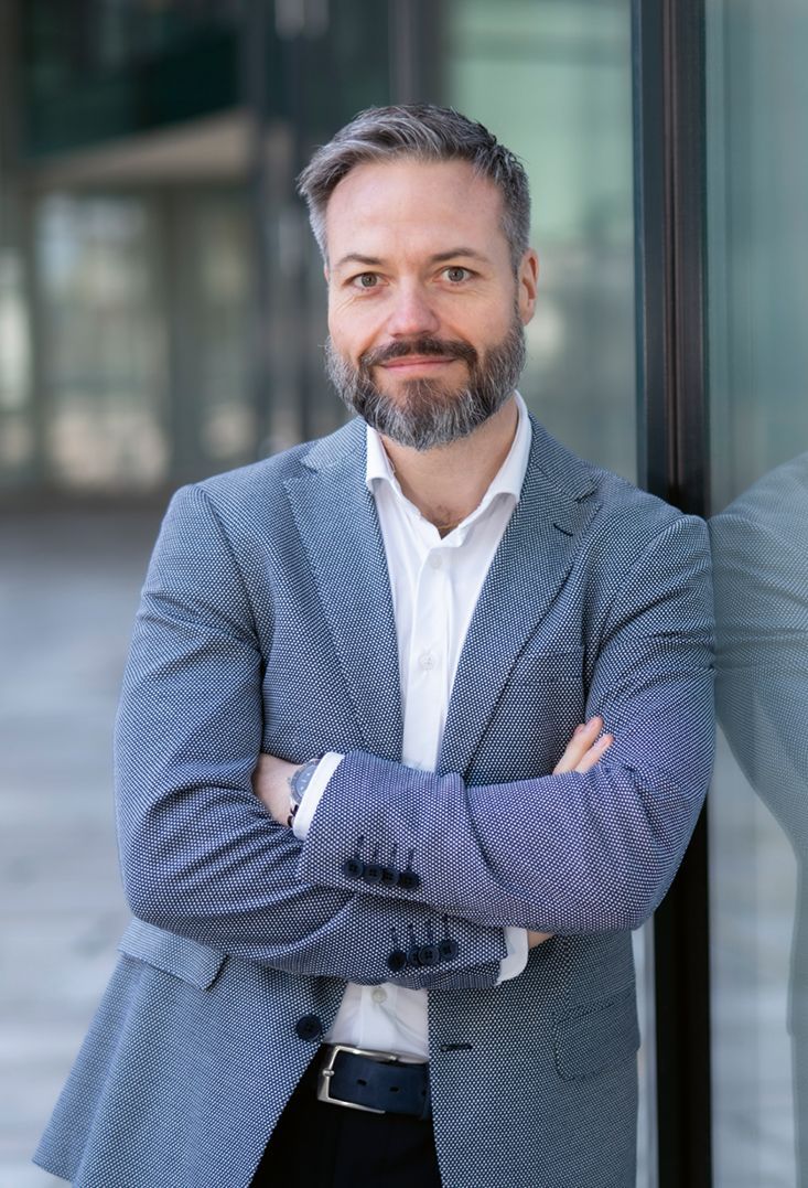Rainer Holler, Geschäftsführer der VIER GmbH Rainer Holler, Geschäftsführer der VIER GmbH