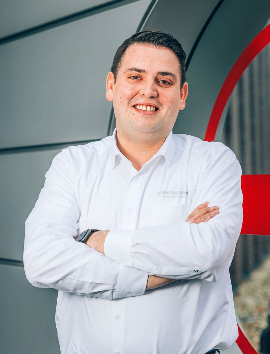 Stephen Lüdiger, Vertriebsleiter der PFREUNDT GmbH
