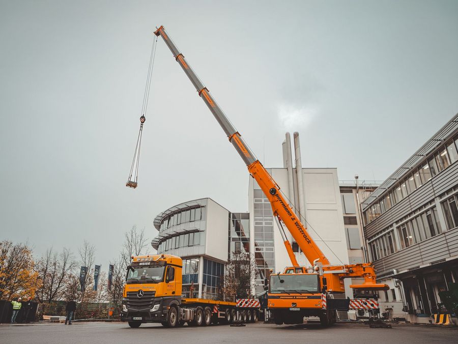 Bauunternehmen Hansjörg Kunze GmbH Kranwagen