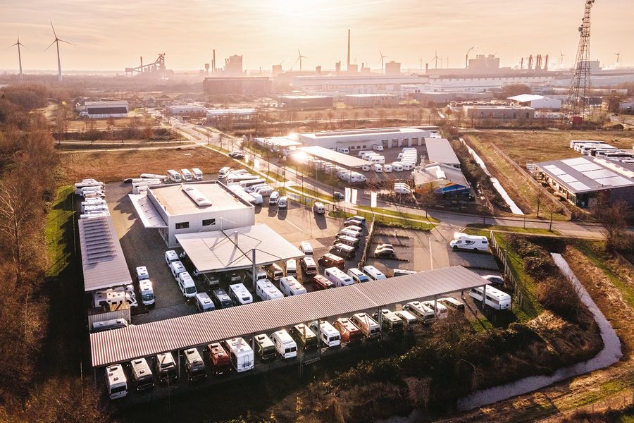 SOMA Caravaning Center Bremen Firmengelände