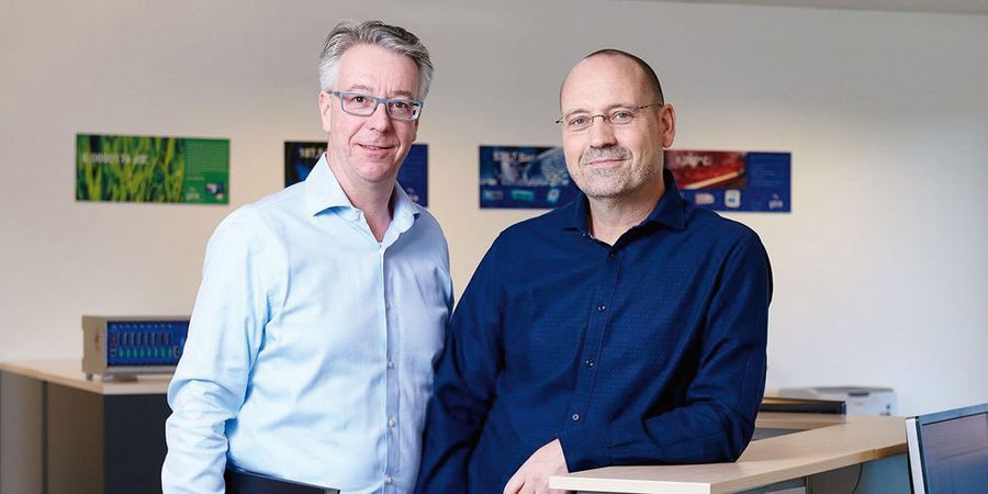 Das Geschäftsführer-Duo Harald Hillers und Horst-Dieter Breitkopf