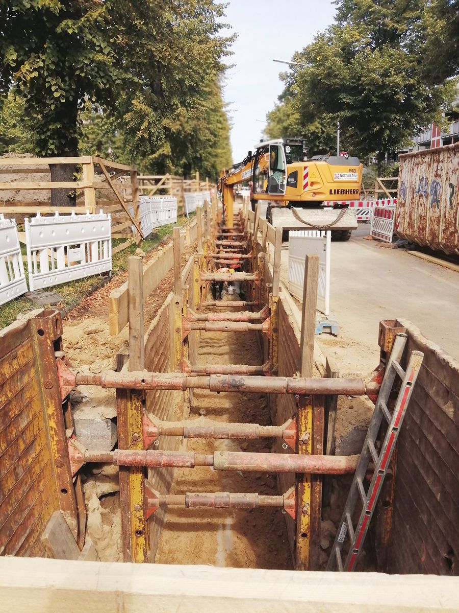 Gottlieb Tesch Kanal- und Rohrleitungsbau GmbH Berlin, Neue Heimat
