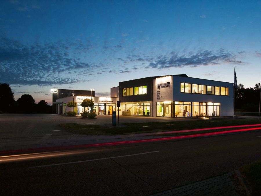 Gebäude zum Leuchten bringen