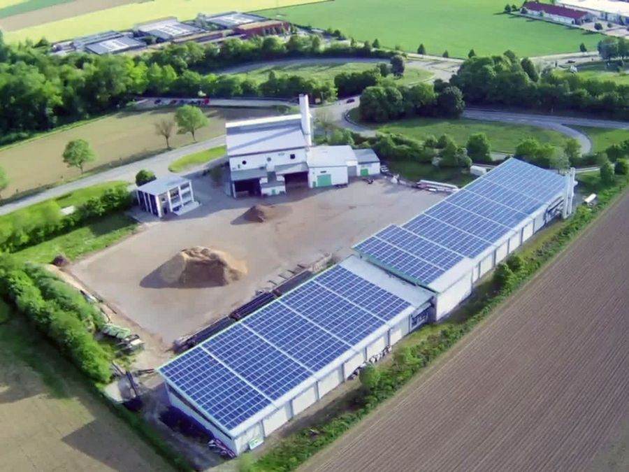 Wärme aus und für die Region