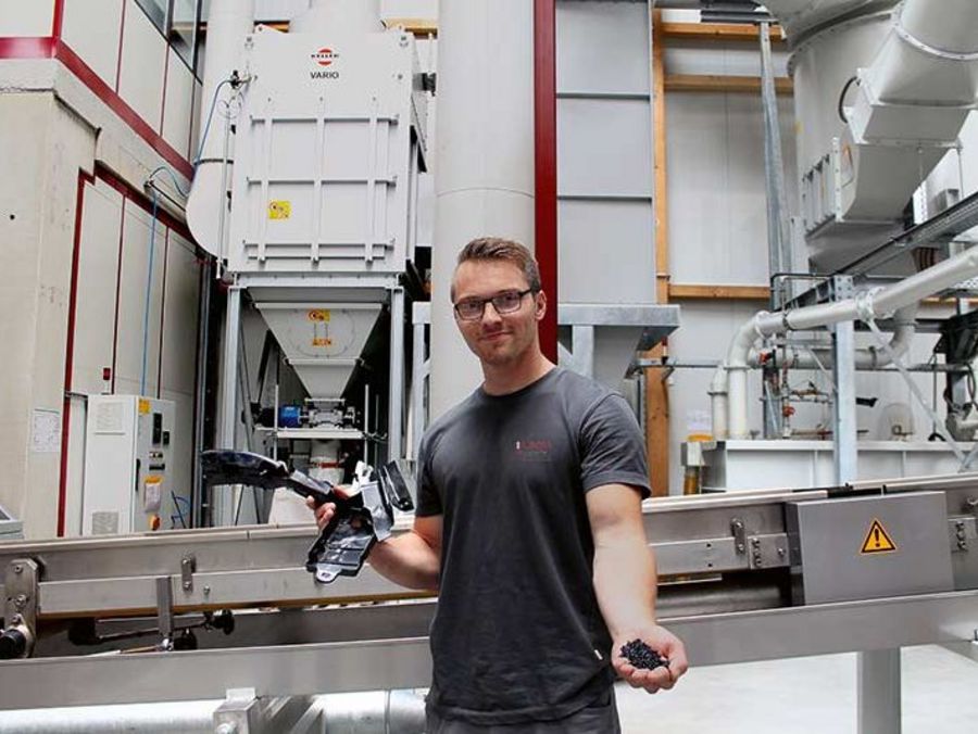 Produktionsleiter Alexander Schweinle