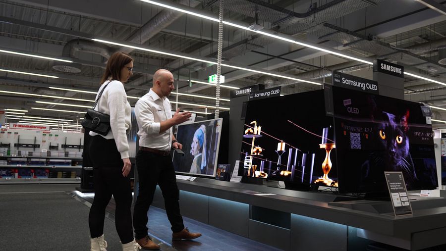 „Case Study Samsung – Live-Kommunikation im Einzelhandel, BLU agency network"