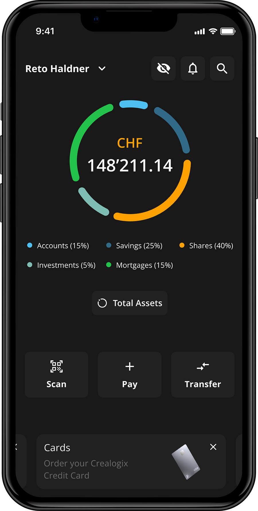 CREALOGIX AG Mobile Banking
