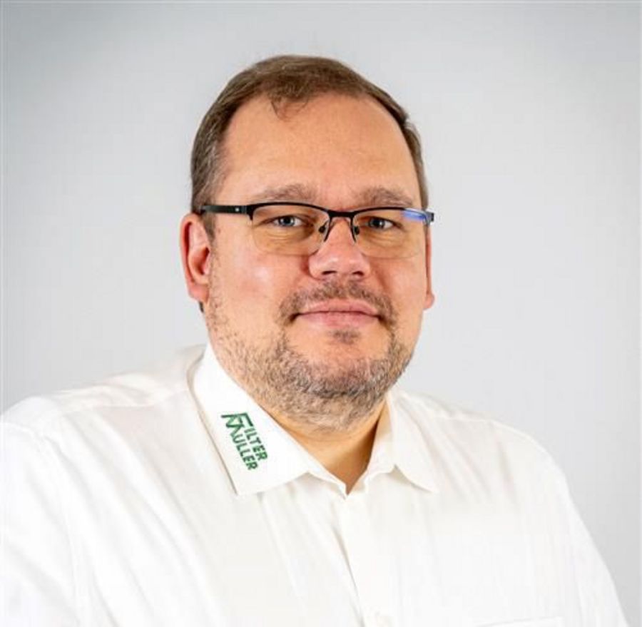 Ansgar Schöne, Geschäftsführer der Filter-Müller GmbH Ansgar Schöne, Geschäftsführer der Filter-Müller GmbH