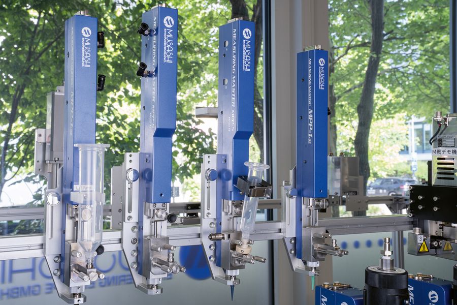 Einsatzbereite, hochpräzise Pumpensysteme