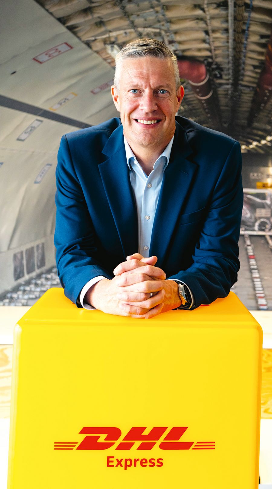 Kris Van Humbeeck, CEO der DHL Express (Austria) GmbH