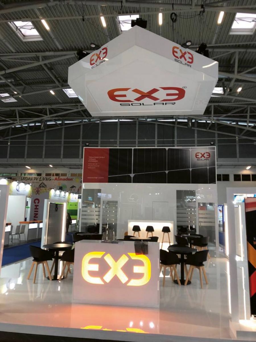 Exe Solar Messestand