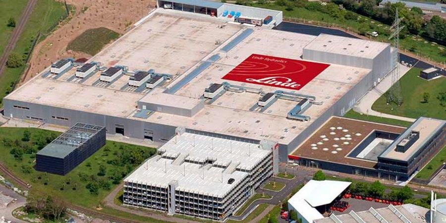 Das Hauptwerk von Linde Hydraulics in Aschaffenburg