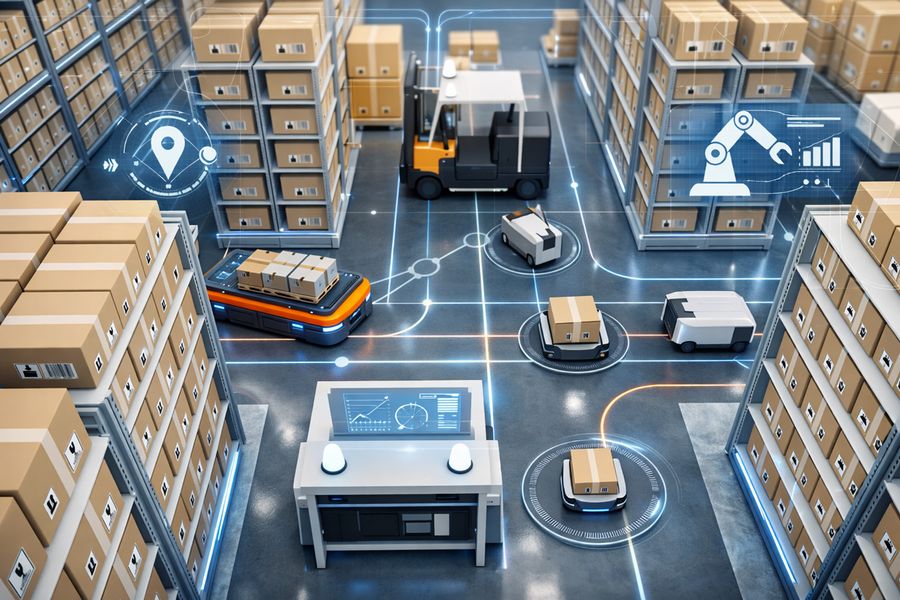 Fahrerlose Transportsysteme haben das Potenzial, intralogistische Prozesse zu optimieren und die Effizienz zu steigern 