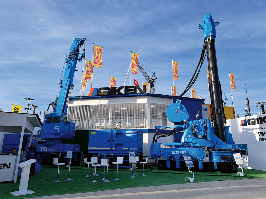 Innovative Technik im Messefokus: Präsentation des GIKEN GRB-Systems auf der bauma 2025 – kompakt, kraftvoll und wegweisend für den urbanen Tiefbau.