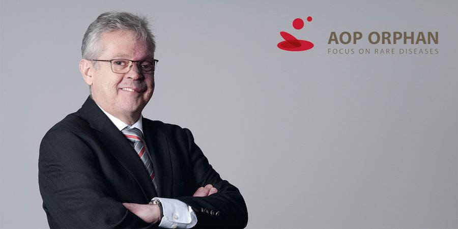 Dr. Rudolf Widmann, CEO und Vorstandsvorsitzender der AOP Orphan Pharmaceuticals AG