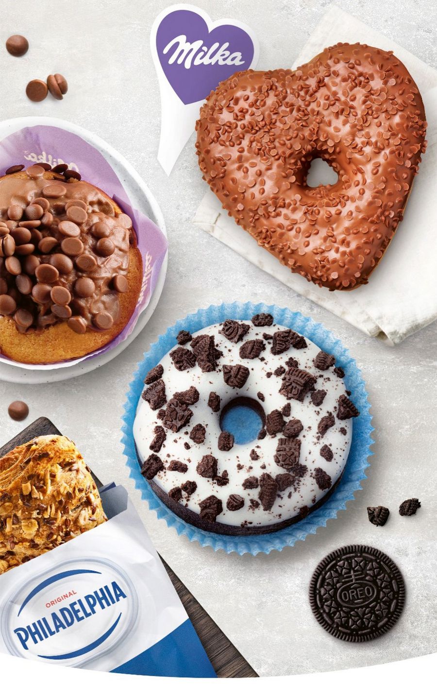 BAKER & BAKER Germany GmbH Exklusiv bei BAKER & BAKER: Lizenzprodukte von Oreo, Milka und Philadelphia