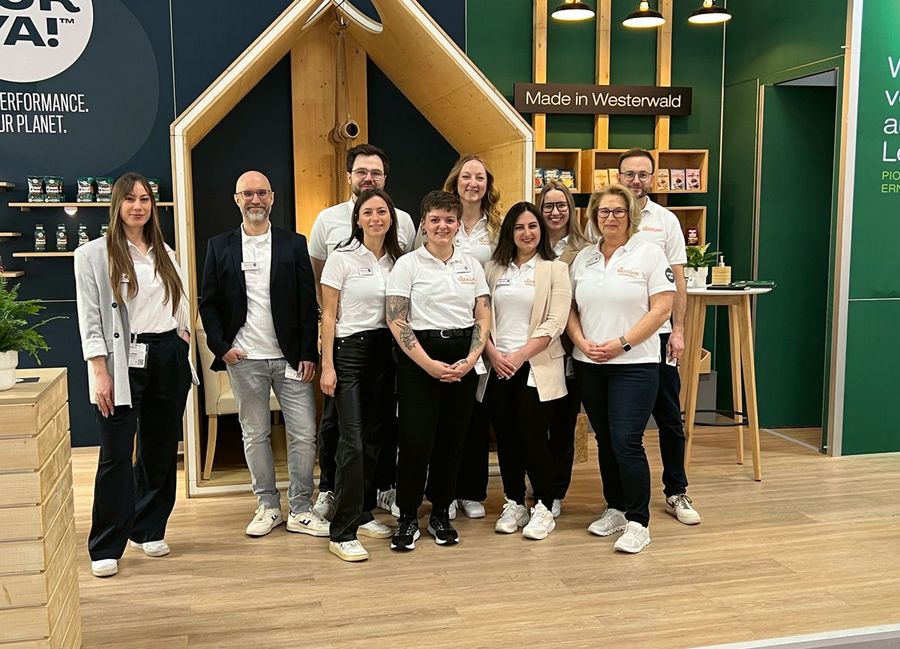 Das Biovegan-Team auf der Biofach Die Biofach in Nürnberg – konstruktiver Austausch unter Gleichgesinnten