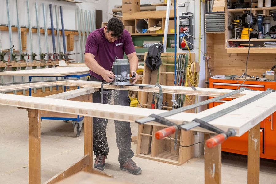 Vögeli Holzbau AG Produktion