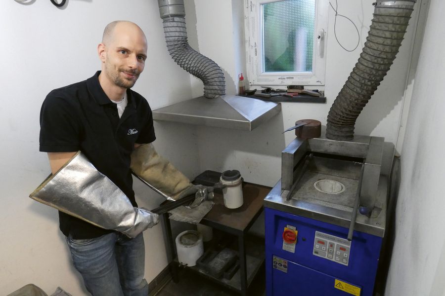 Goldankauf und Pfandleihhaus Marin GmbH Einschmelzung