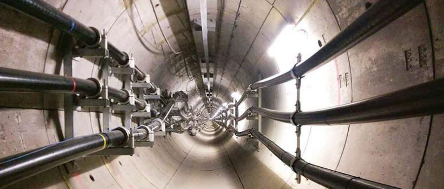 Eines von Südkabels vielen Großprojekten: Tunnelinstallation von 400-kV-Kabeln in London