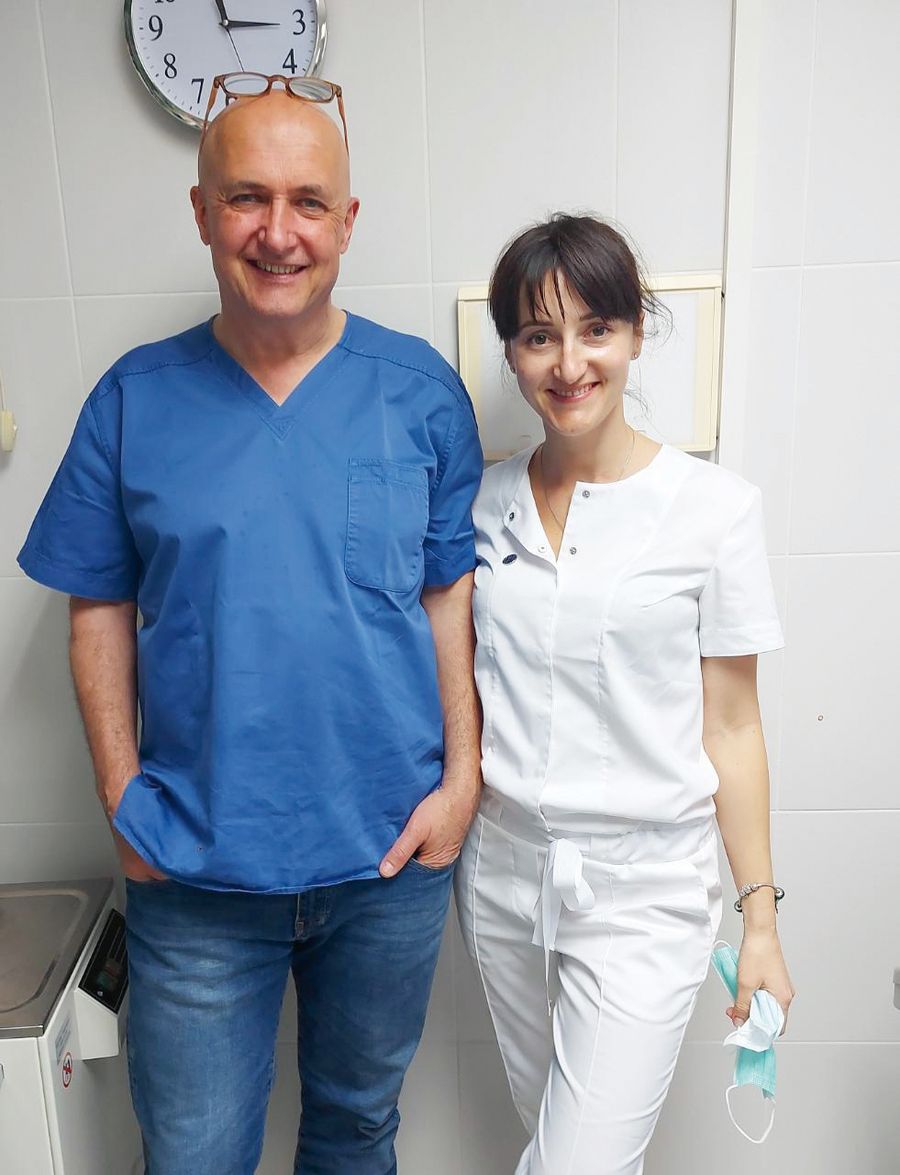 Dr. Ihde Dental AG Prof. Dr. Stefan Ihde mit seiner Ehefrau Prof. Dr. Antonina Ihde