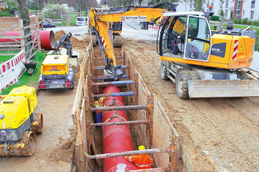 Gottlieb Tesch Kanal- und Rohrleitungsbau GmbH Kanalbau im Berliner Stadtgebiet