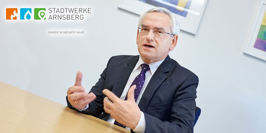 Karlheinz Weißer, Geschäftsführer der Stadtwerke Arnsberg GmbH