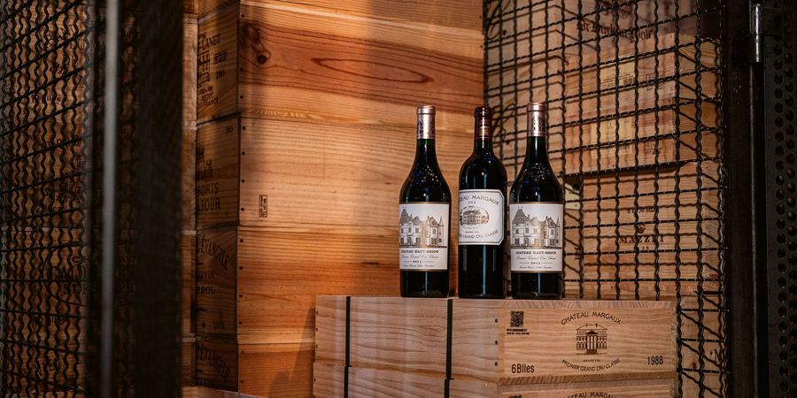 In den Lägern von Collectors Wine World herrschen stets die richtige Temperatur und Luftfeuchtigkeit