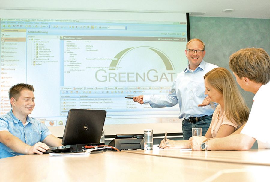 GreenGate AG Mitarbeiterbesprechung
