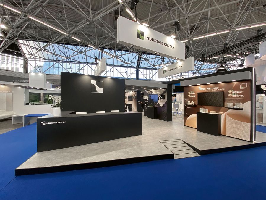 Auf internationalen Fachmessen präsentiert Industrie Celtex seine Lösungen für den professionellen Hygienebereich