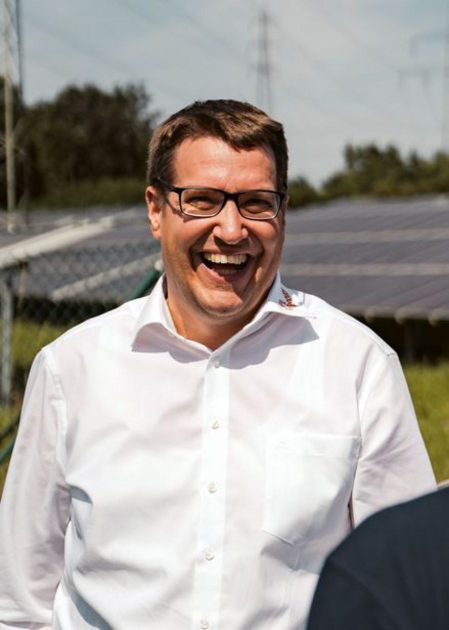 Markus Krampe, Geschäftsführer der Enovos Renewables O&M GmbH
