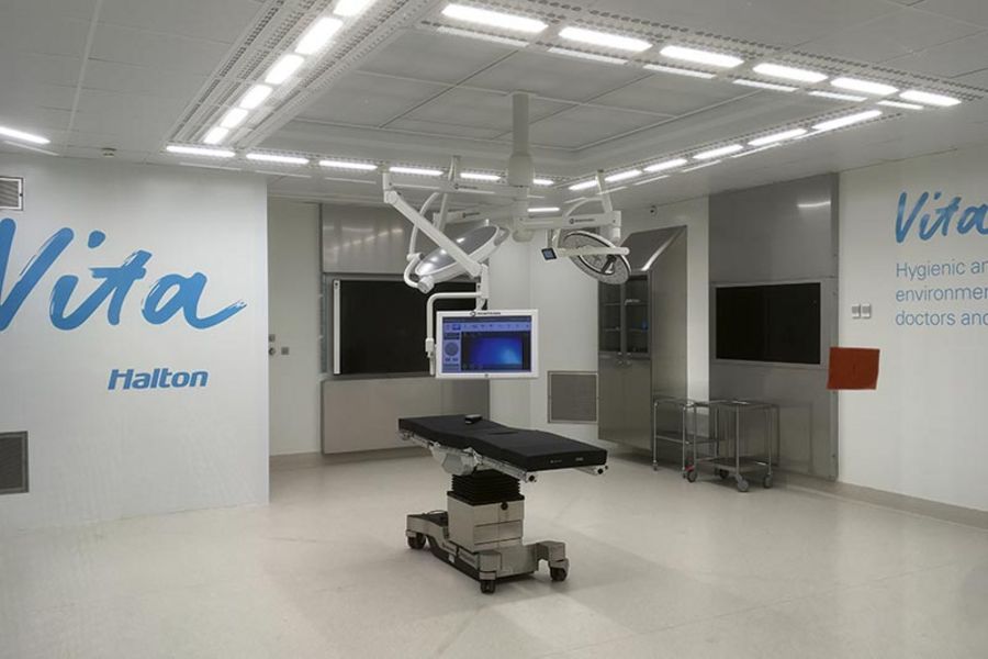 Halton Vita OR – das sichere Lüftungssystem für den Operationssaal
