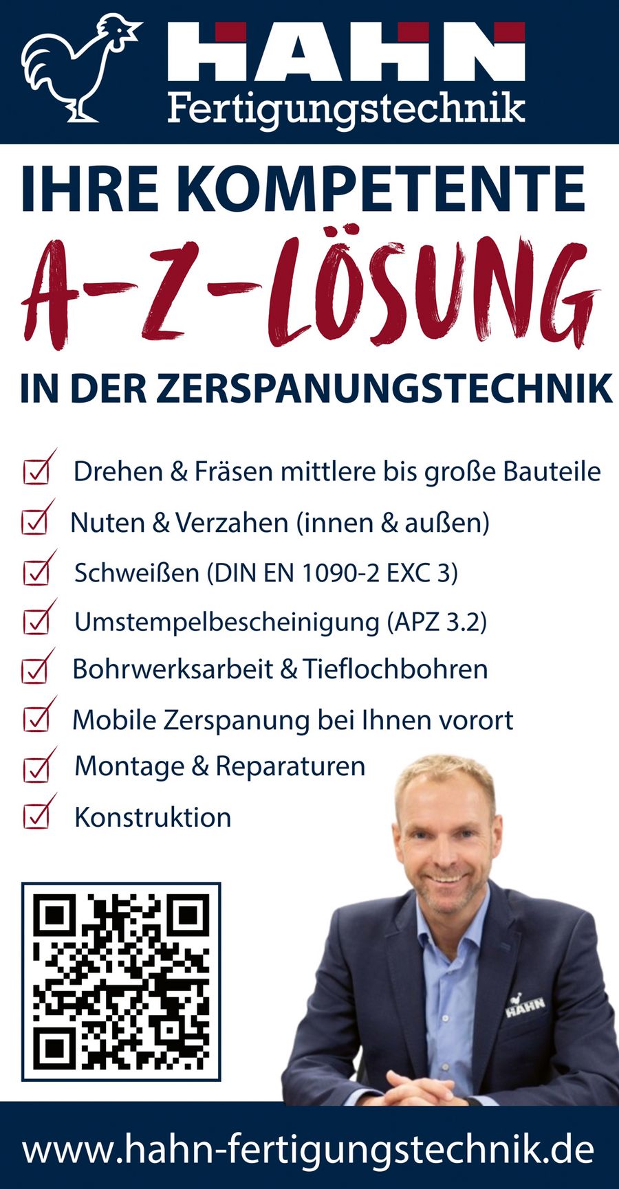 Hahn Fertigungstechnik GmbH Flyer Hahn Fertigungstechnik GmbH Flyer
