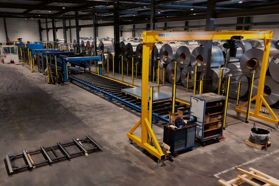 KS Service Center B.V. Produktionslinie